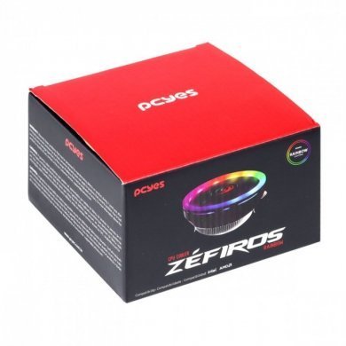 ACZFRRB PCyes Cooler Processador ZEFIROS RAINBOW 120M 95W