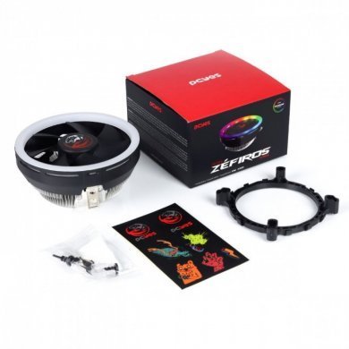 ACZFRRB PCyes Cooler Processador ZEFIROS RAINBOW 120M 95W
