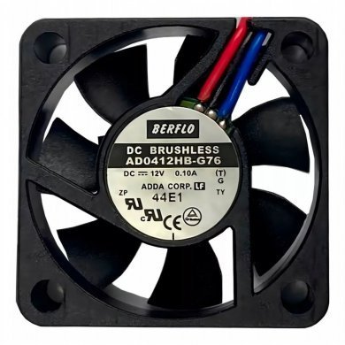 AD0412HB-G76 Cooler ADDA 12V 0.10A 1.2W 40x40x10mm 3 fios