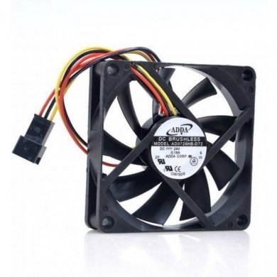 AD0724HB-D72 ADDA Cooler 24V 0.16A 70x70x15mm 3 fios 3 pinos