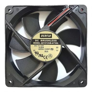 AD1212UB-A73GL Cooler Berflo 120x120x25mm 12V  0.50A 2500RPM
