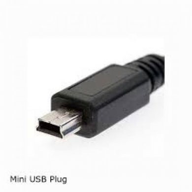 Carregador Veicular Mini-USB 12/24V 5V 1A