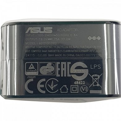 Fonte original Asus 19V 1.75A 33W 4.0 x 1.35mm