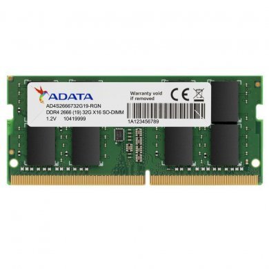 AD4S266632G19 ADATA Memória 32GB DDR4 2666MHz SODIMM CL19