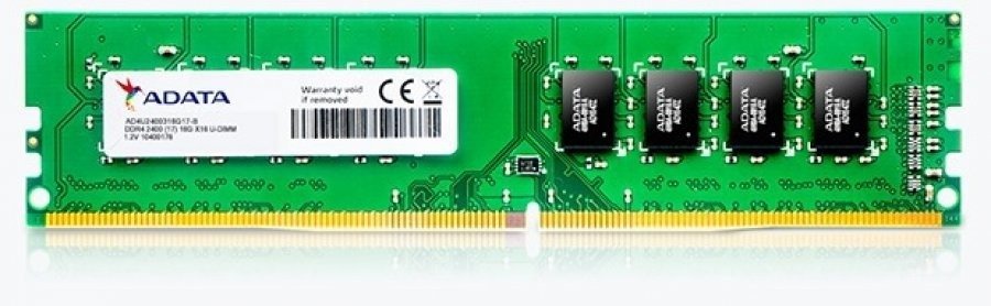 AD4U2400J4G17-B Adata Memoria 4GB DDR4 2400Mhz U-DIMM
