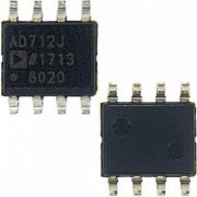 CI AD712J amplificador bifet duplo SOIC8 SMD 