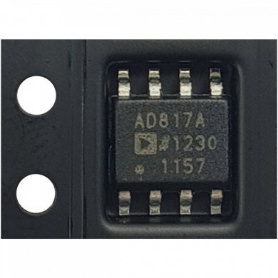 AD817A CI AD817 amplificador precisão SOIC8 SMD (Kit 2x)