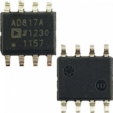 AD817A CI AD817 amplificador precisão SOIC8 SMD (Kit 2x)