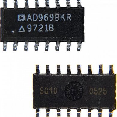 AD9698KR kit 3x Ci comparador de tensão ultrarapido SOIC-14