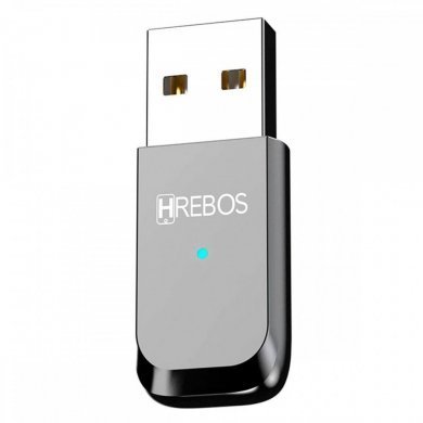 AD-215 Hrebos adaptador USB Bluetooth Car Conect preto