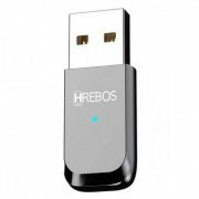 Hrebos adaptador USB Bluetooth Car Conect preto 