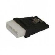 Adaptador de Força SATA para Molex com clip (15 Pin Fe SATA 15 pin Female (w/clip) to 4 pin Power Adapter