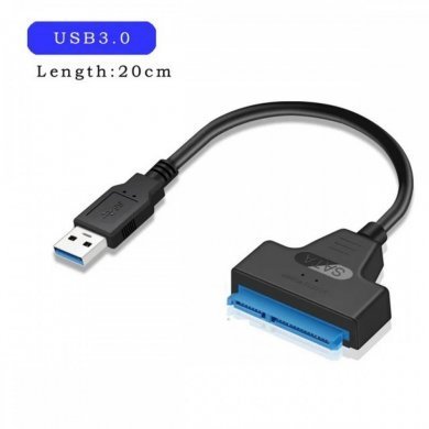 ADAPT-SATA3-USB3.0 Cabo Adaptador USB 3.0 para SATA HD SSD 2.5