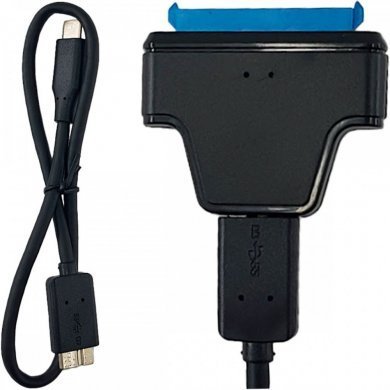ADAPT-SATA3-USB-TIPOC-DESTAC Cabo Adaptador USB 3.0 Tipo-C para SATA HD SSD 2.5