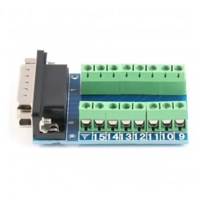 ADAPTADORDB15/BORNE Adaptador Db15 Femea Borne