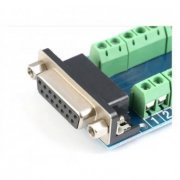 Adaptador Db15 Femea Borne 