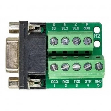 ADAPTADORDB9/BORNE Adaptador Db9 Femea Borne