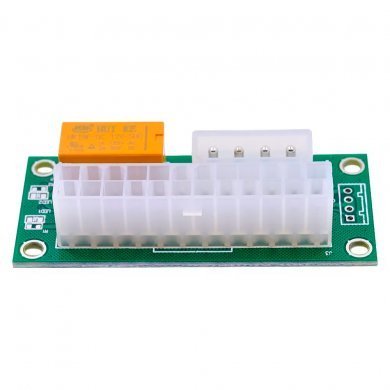 Adaptador para ligar duas fontes ATX