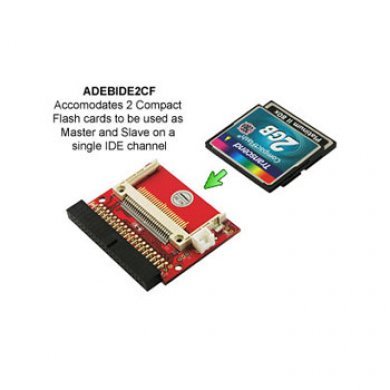 Adaptador Addonics CF-IDE (2 Compact Flash tipo I e II para 1 IDE