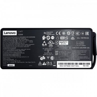 ADL135NLC3A Fonte original Lenovo 20V 6.75A 135W 11mm x 4mm