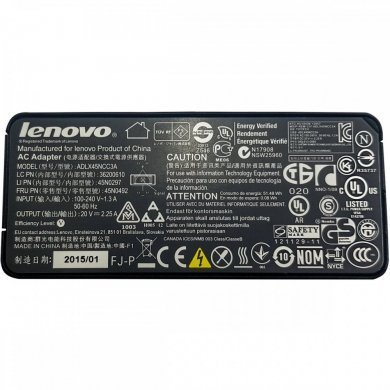 ADLX45NCC3A Fonte Carregador original Lenovo 45W 20V 2.25A
