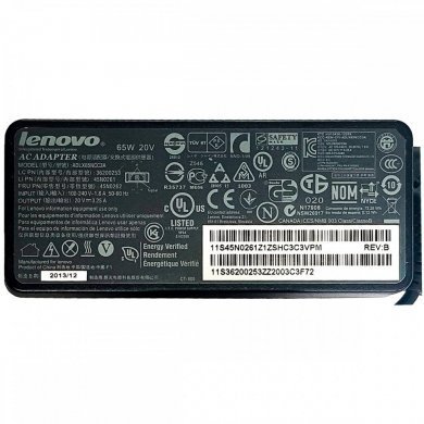 ADLX65NCC3A-SN Fonte carregador original Lenovo 65W 20V 3.25A
