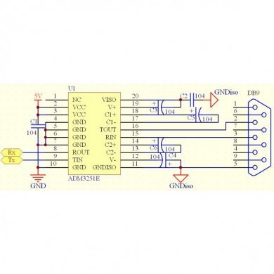 CI ADM3251E RS-232 Single Channel Line Driver