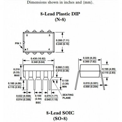 Ci ADM709LAN monitor tensão alimentação de precisão