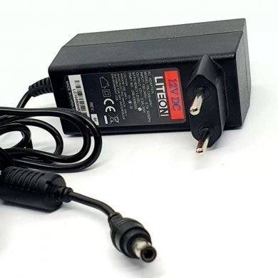 ADP-30BW Fonte 12V 2.5A bivolt plug P4 com pino central