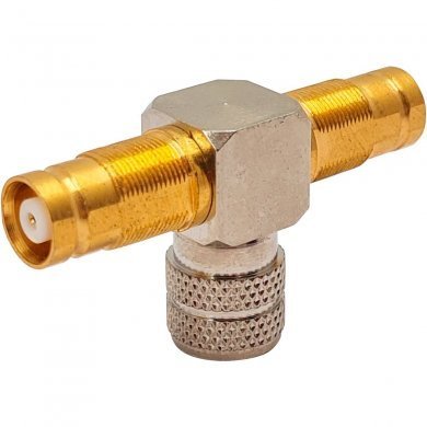 ADP-KLC-TNCT-1M2F 2x adaptador emenda divisor TNC T 1 macho 2 femea 50ohms KLC