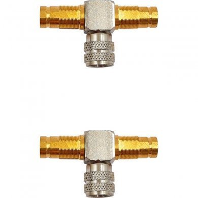 ADP-KLC-TNCT-1M2F 2x adaptador emenda divisor TNC T 1 macho 2 femea 50ohms KLC