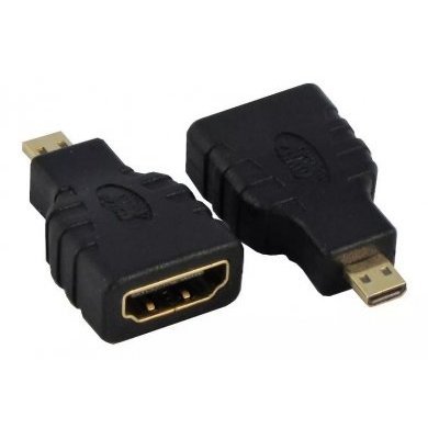 Adaptador Micro HDMI Macho para HDMI Fêmea