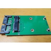Conversor Mini PCI-E SSD p/ Micro SATA 7+9 Pinos Macho 50mm