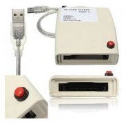 Adaptador PCMCIA USB 2.0 para 68 Pinos Conversor de Leitor de Cartão de Memória USB 2.0 Para 68 Pinos ata PCMC