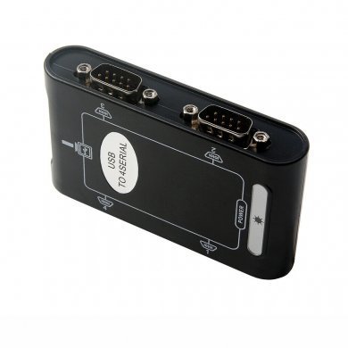 ADP-USB-DB9X4 Hub Adaptador USB 2.0 para Serial DB9 COM