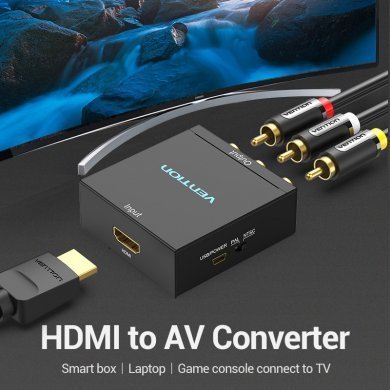 AEEB0 Vention Conversor de HDMI para RCA