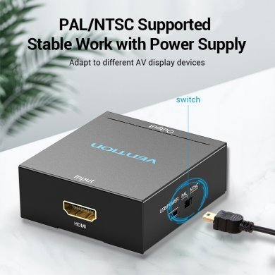 AEEB0 Vention Conversor de HDMI para RCA