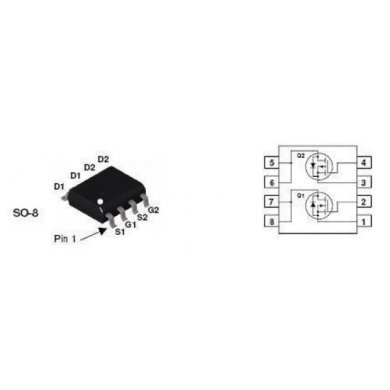Mosfet PN-Channel 30V 8.5A
