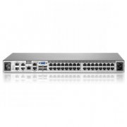 Switch para Console IP KVM HP 4x1Ex32 G2 32x RJ45 Teclado/ vídeo/ mouse, 6 usuarios, Rack 1U