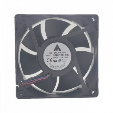 AFB1212HHE Cooler Fan Delta AFB1212HHE 120x120x38mm 12V 0.68A 3 Fios