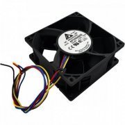 Fan 48V 0.7A Brushless 92x92x38mm Delta Electronics 28.80W 7500 RPM, PWM 4 fios