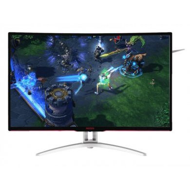 AG322FCX/75 AOC Monitor Gamer LED 31.5 Polegadas Curvo