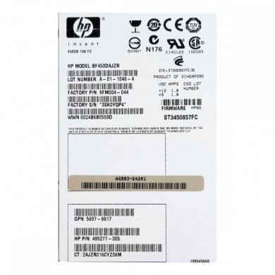 HD HP StorageWorks EVA M6412A 450GB 15K