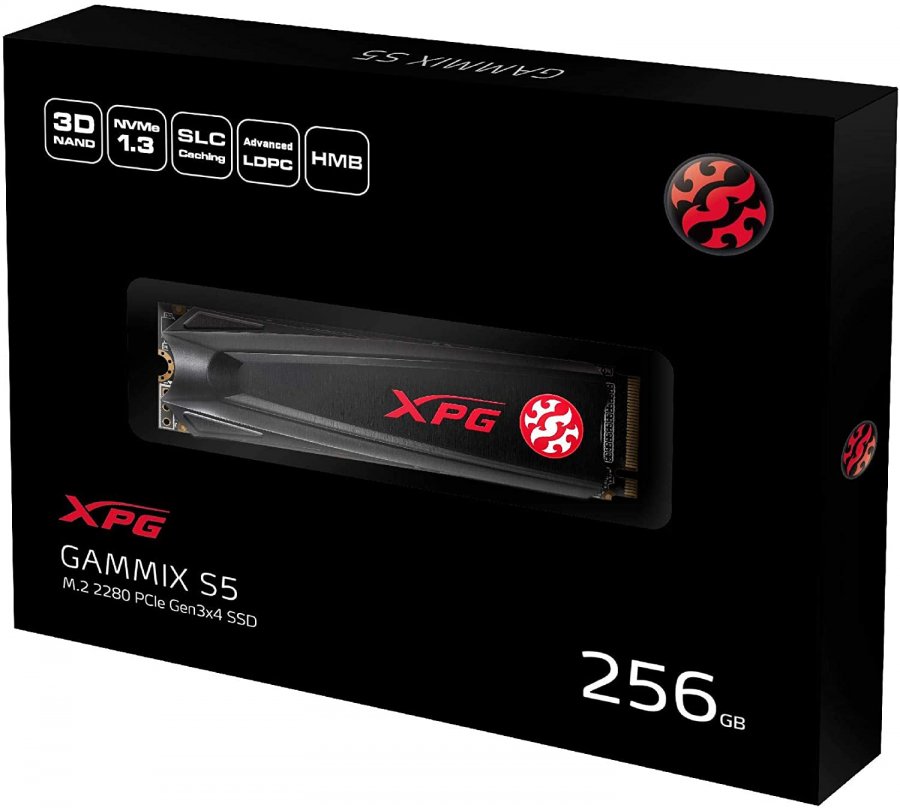 AGAMMIXS5-256GT-C ADATA SSD 256GB M.2 NVMe XPG GAMMIX S5