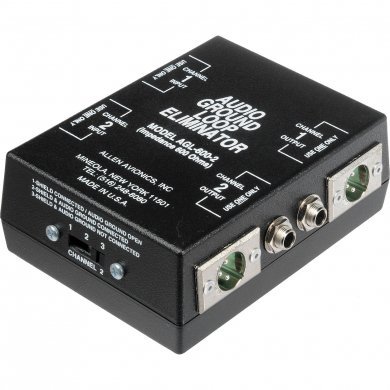 AGL-600-2 Allen Avionics Transformador Isolador Áudio