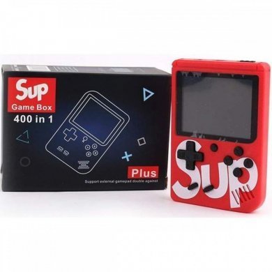 Mini game portátil Sup Game Box 400 jogos recarregável