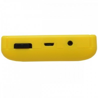 Mini game portátil Sup Game Box 400 jogos Amarelo