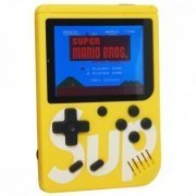 Mini game portátil Sup Game Box 400 jogos Amarelo 8  ...