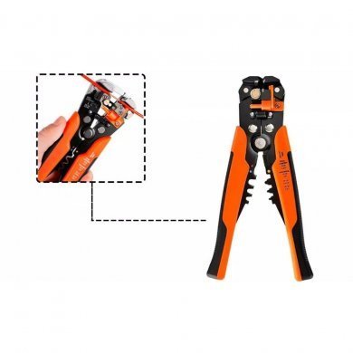 Alicate Decapador de Fios e Crimpador 3 em 1