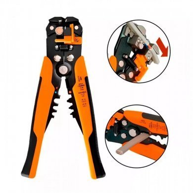AK-5302 Alicate Decapador de Fios e Crimpador 3 em 1